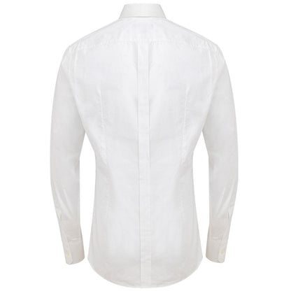 White Cotton Dress Shirt
