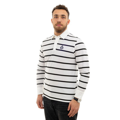 White Cotton Polo Shirt