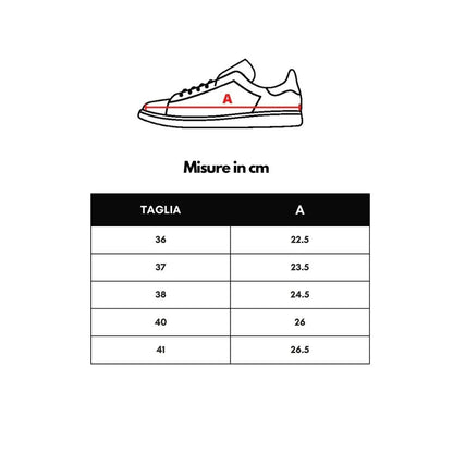 Beige Leather Athletic Sneakers