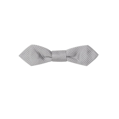Gray Silk Bowtie