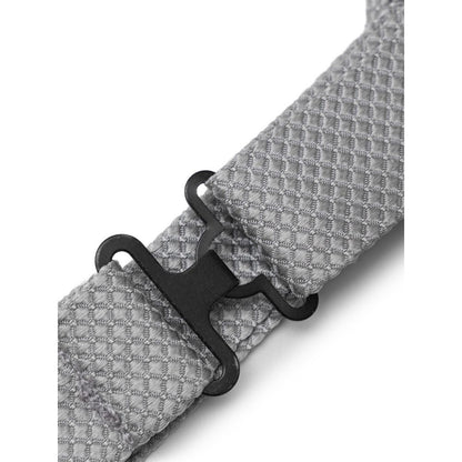 Gray Silk Bowtie