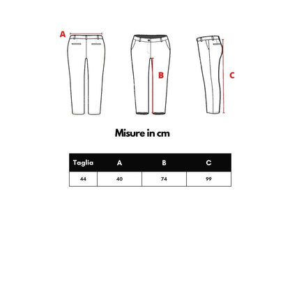 Green Cotton Casual Pants