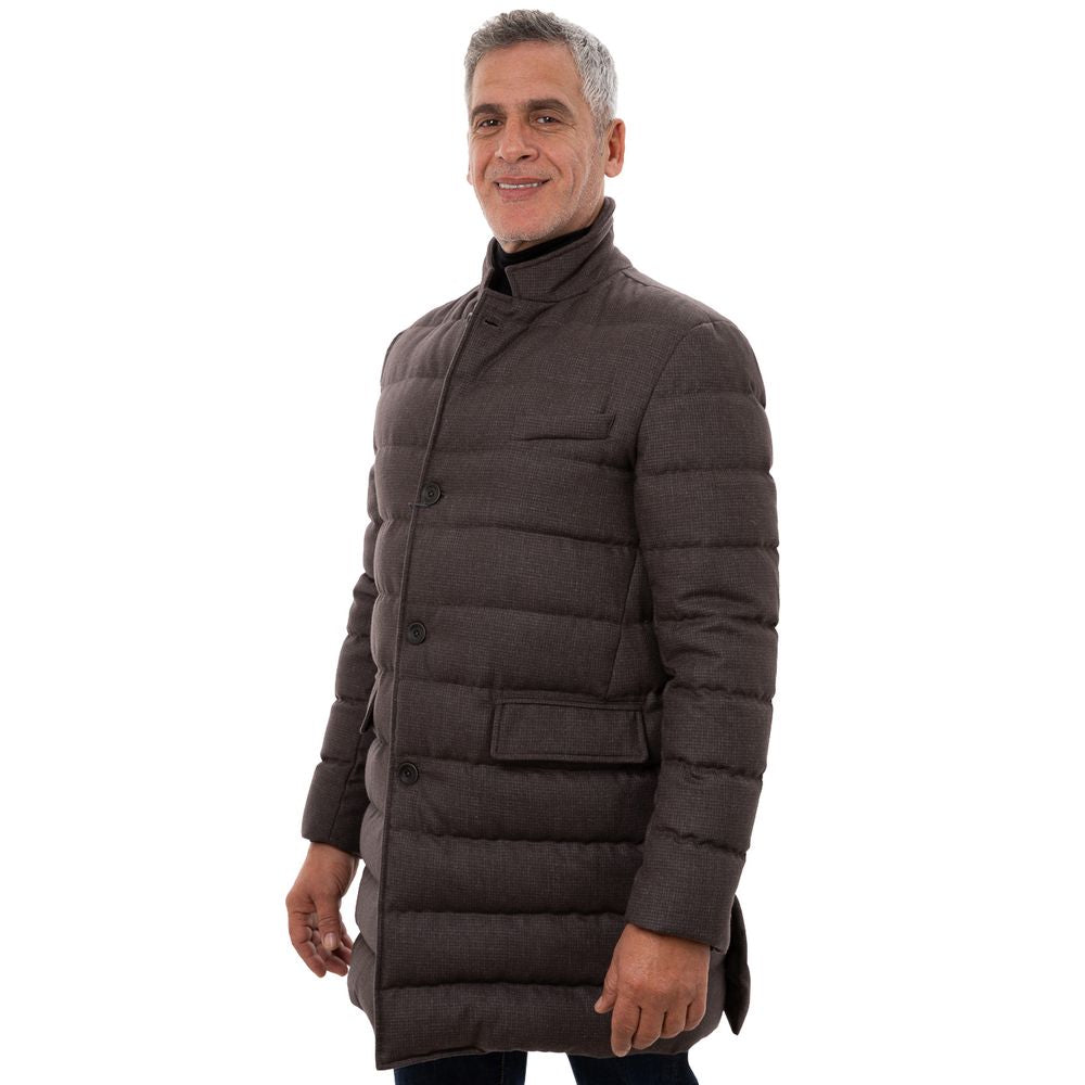Brown Wool Jackets & Coat