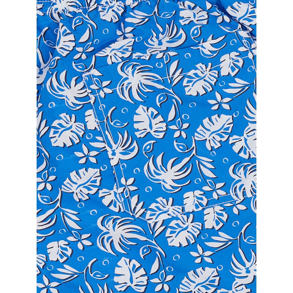 Multicolor Polyester Swim Shorts