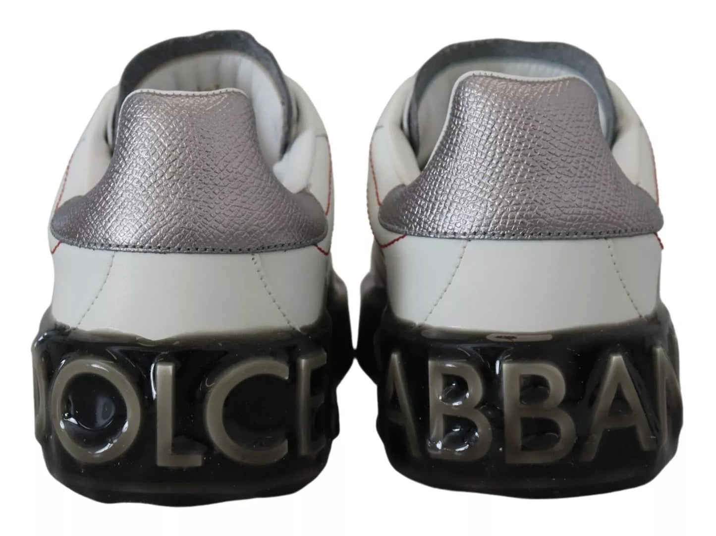 White Leather Portofino Sneakers Shoes