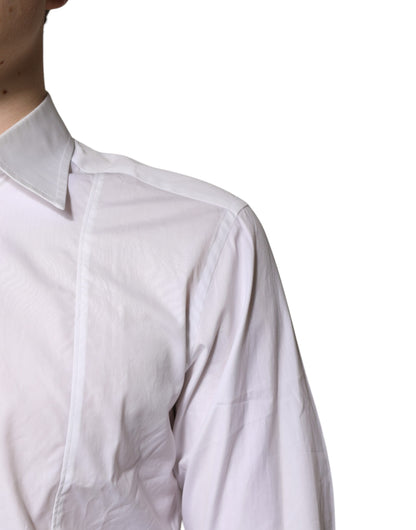 White Cotton Collared Dress Formal Shirt