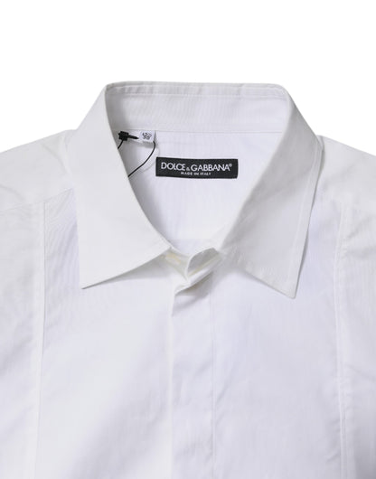 White Cotton Collared Dress Formal Shirt