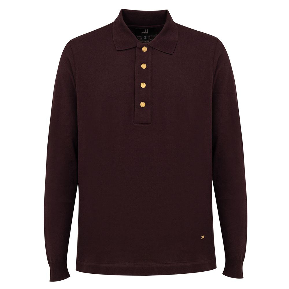 Bordeaux Cashmere Polo Shirt