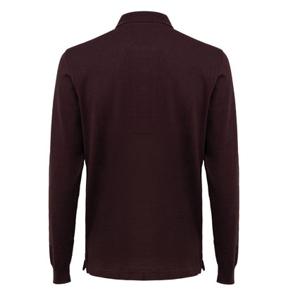 Bordeaux Cashmere Polo Shirt