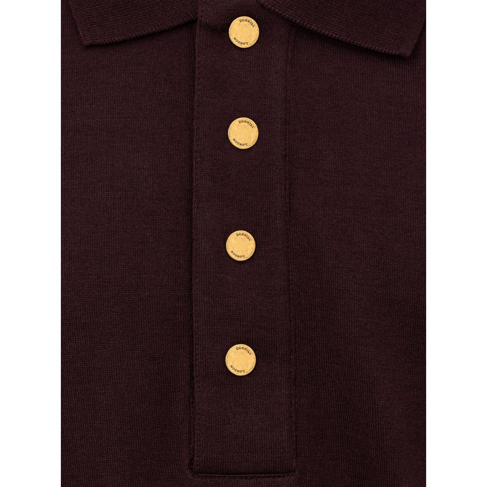 Bordeaux Cashmere Polo Shirt