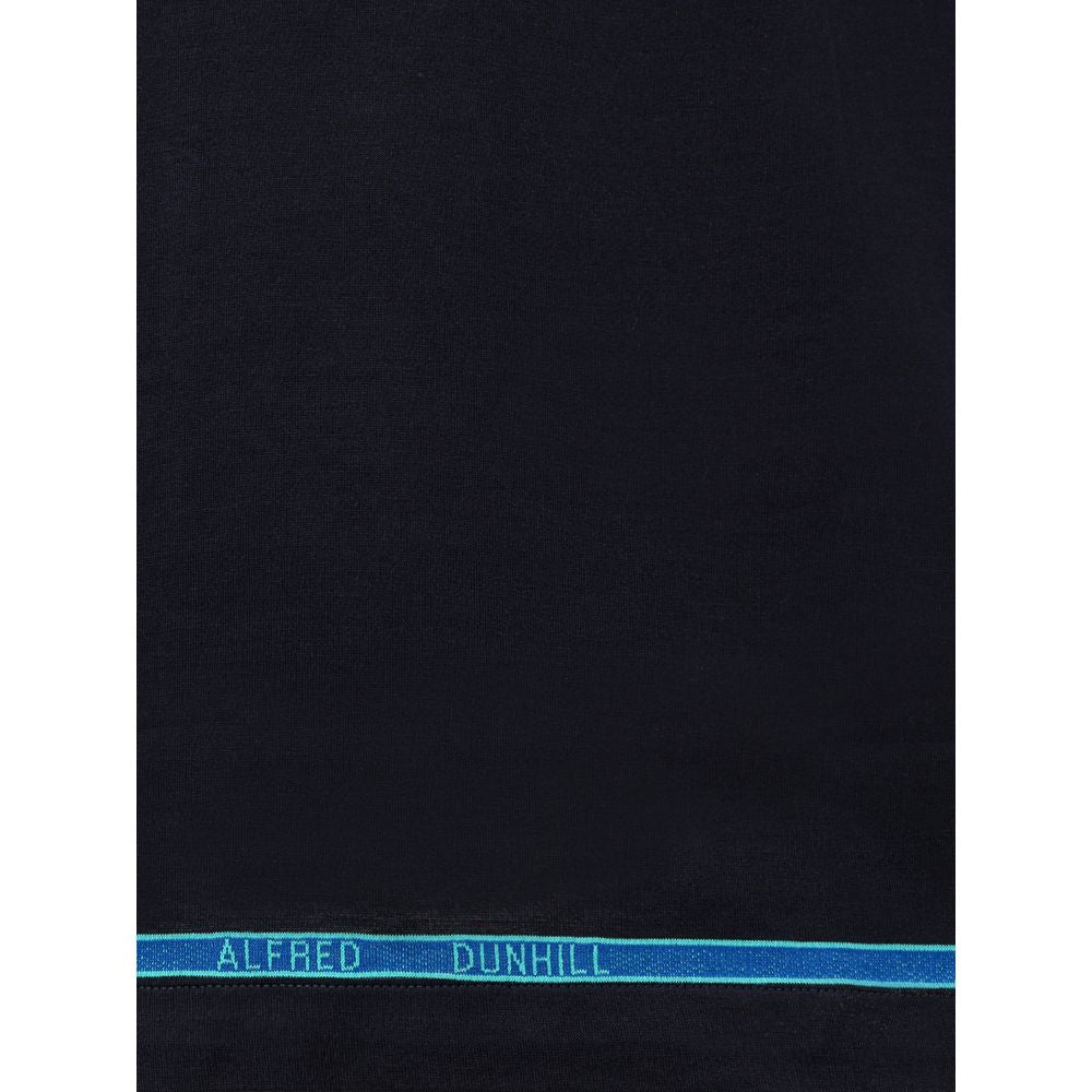 Blue Cotton Polo Shirt