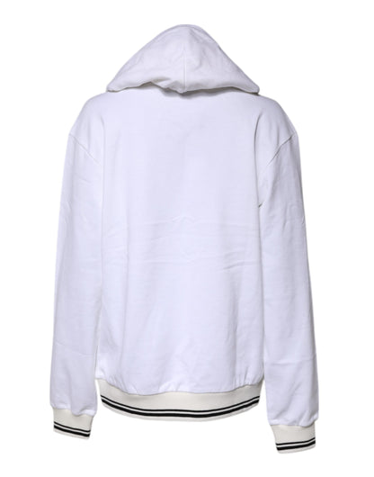White #DGFamily Hooded Sweatshirt Sweater