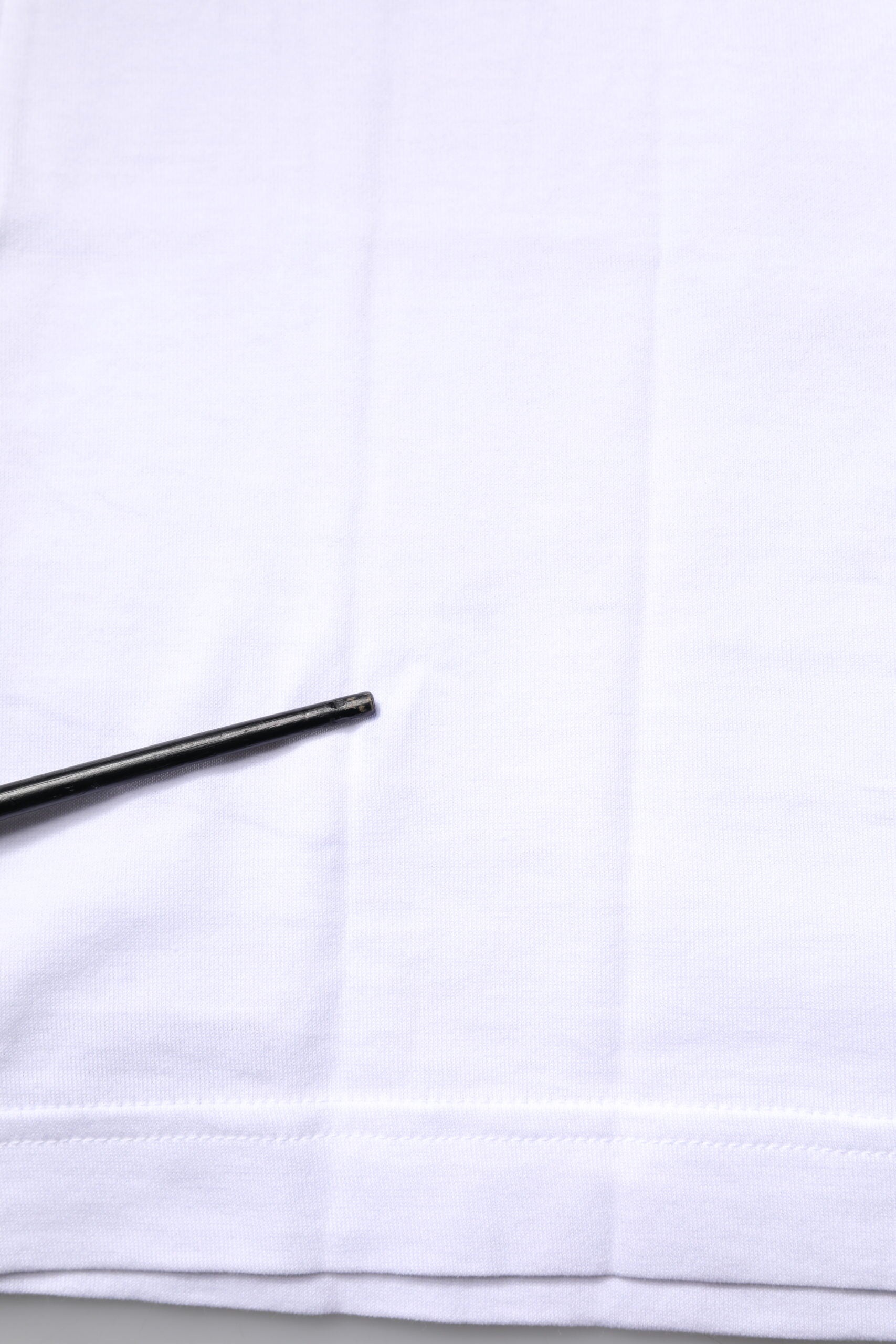 White #DGFAMILY Cotton Embroidery T-shirt