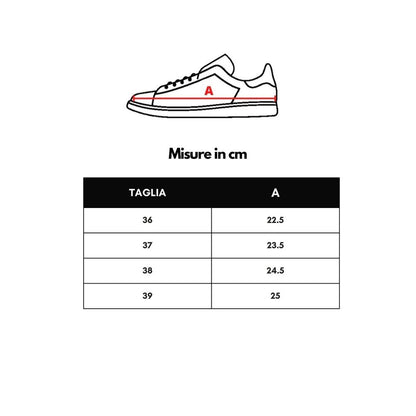 White Leather Athletic Sneakers