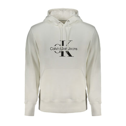White Cotton Men Sweater