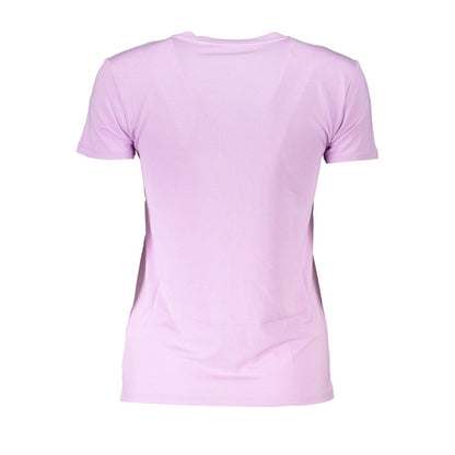 Purple Organic Cotton Women T-Shirt