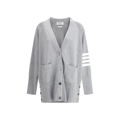Gray Cotton Cardigan