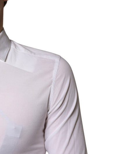 White Cotton Dress Formal Shirt
