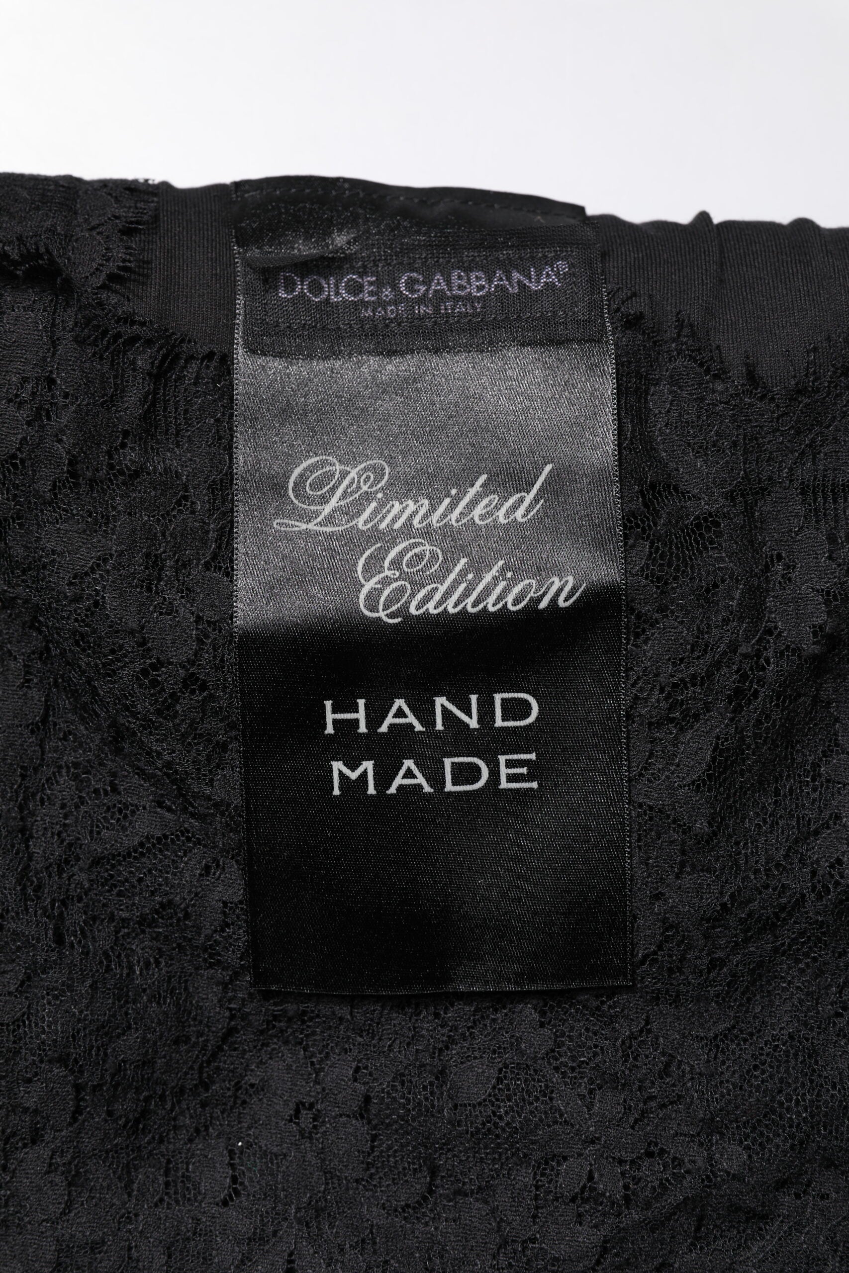Black Lace Sheer Sacred Heart Crew Neck Top