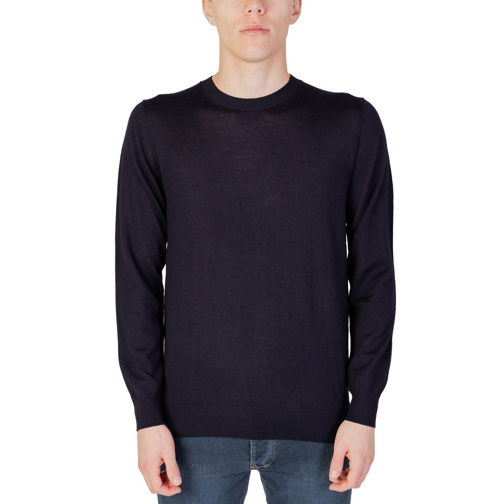 Blue Cotton Sweatshirt