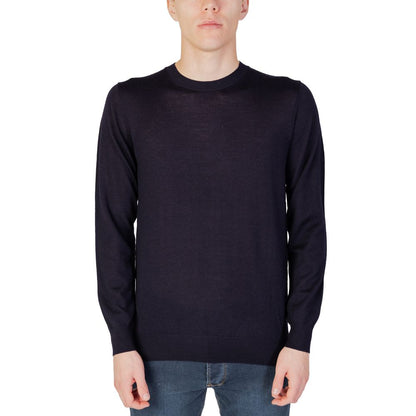 Blue Cotton Sweatshirt