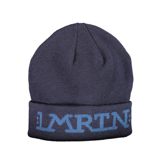 Blue Acrylic Men Cap