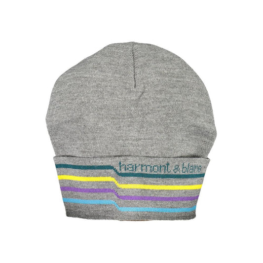 Gray Wool Men Cap