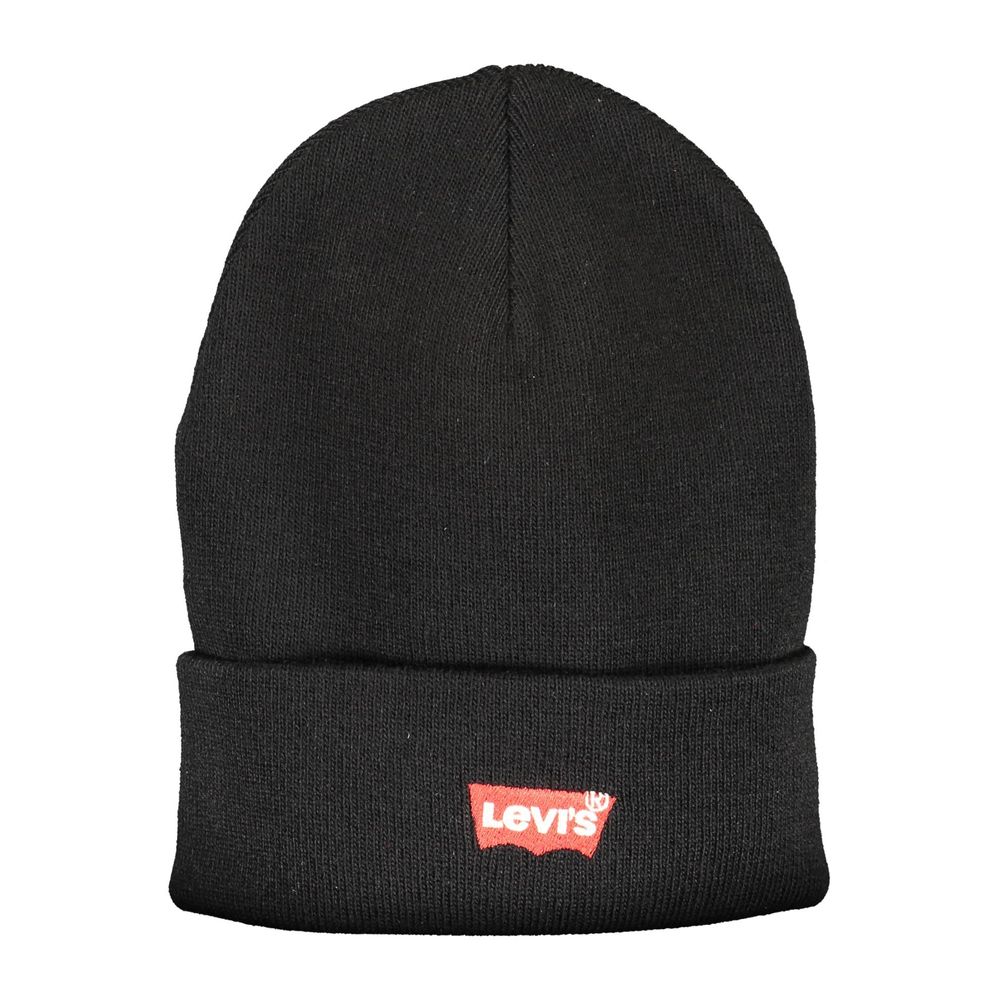 Black Marabou Men Cap