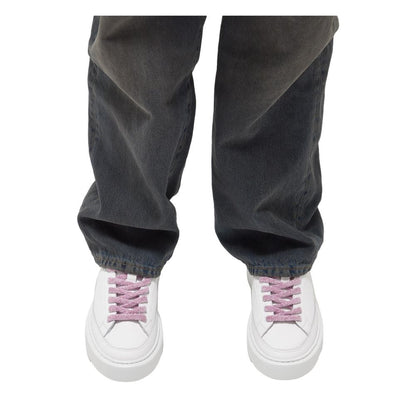 Beige Leather Sneaker