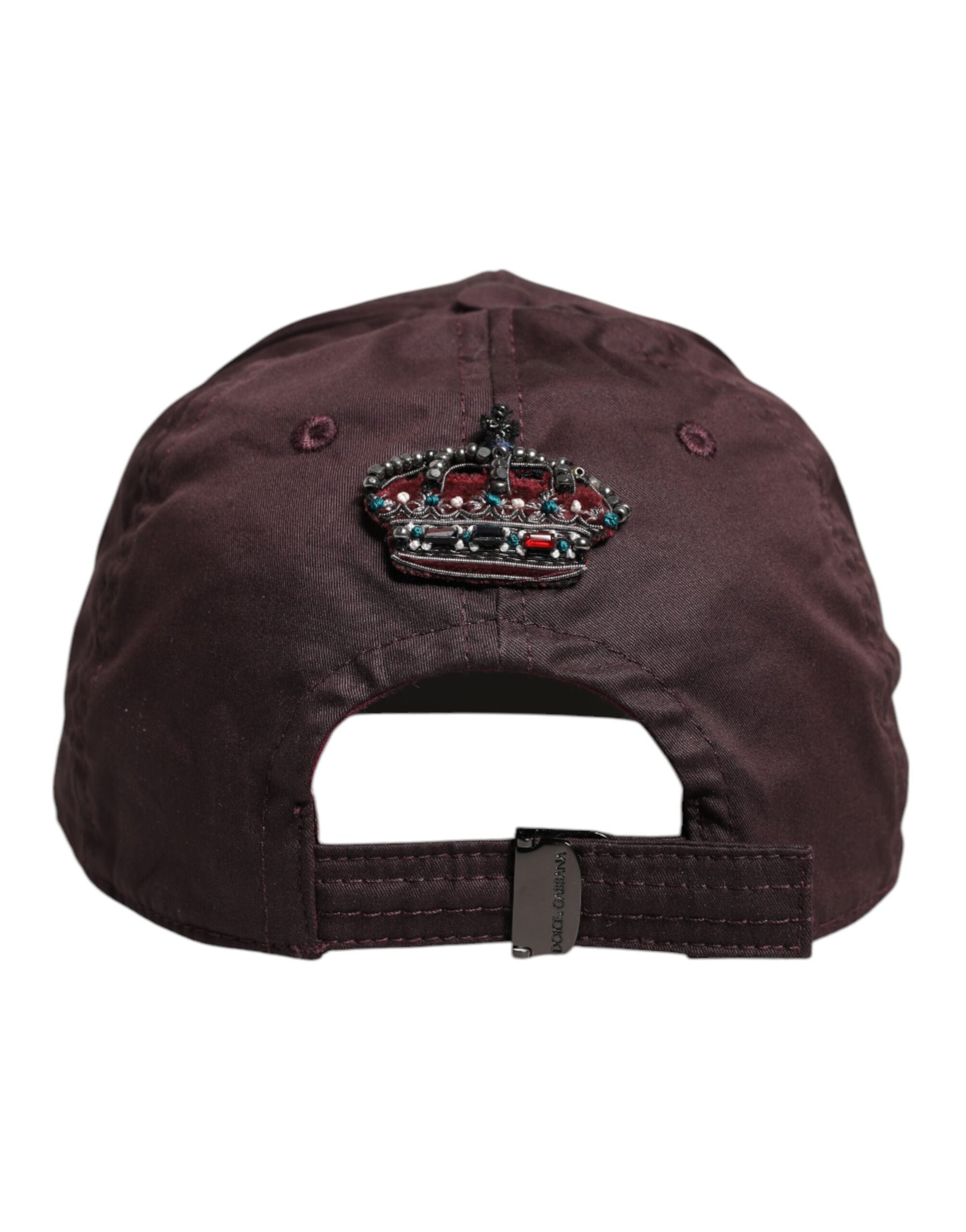 Brown Cotton DG Crown 6 Panels Baseball Cap