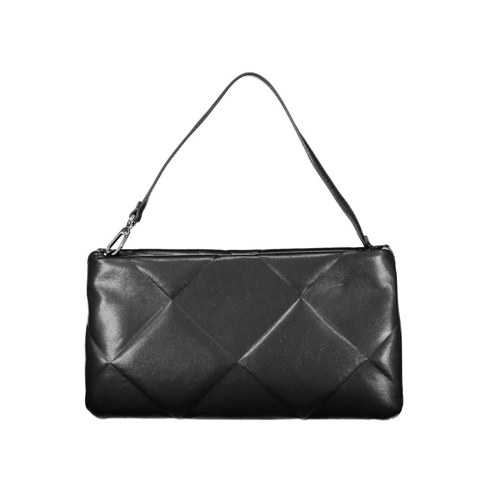 Black Cotton Men Sweatshirt