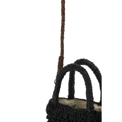 Naka Raffia Shoulder Bag