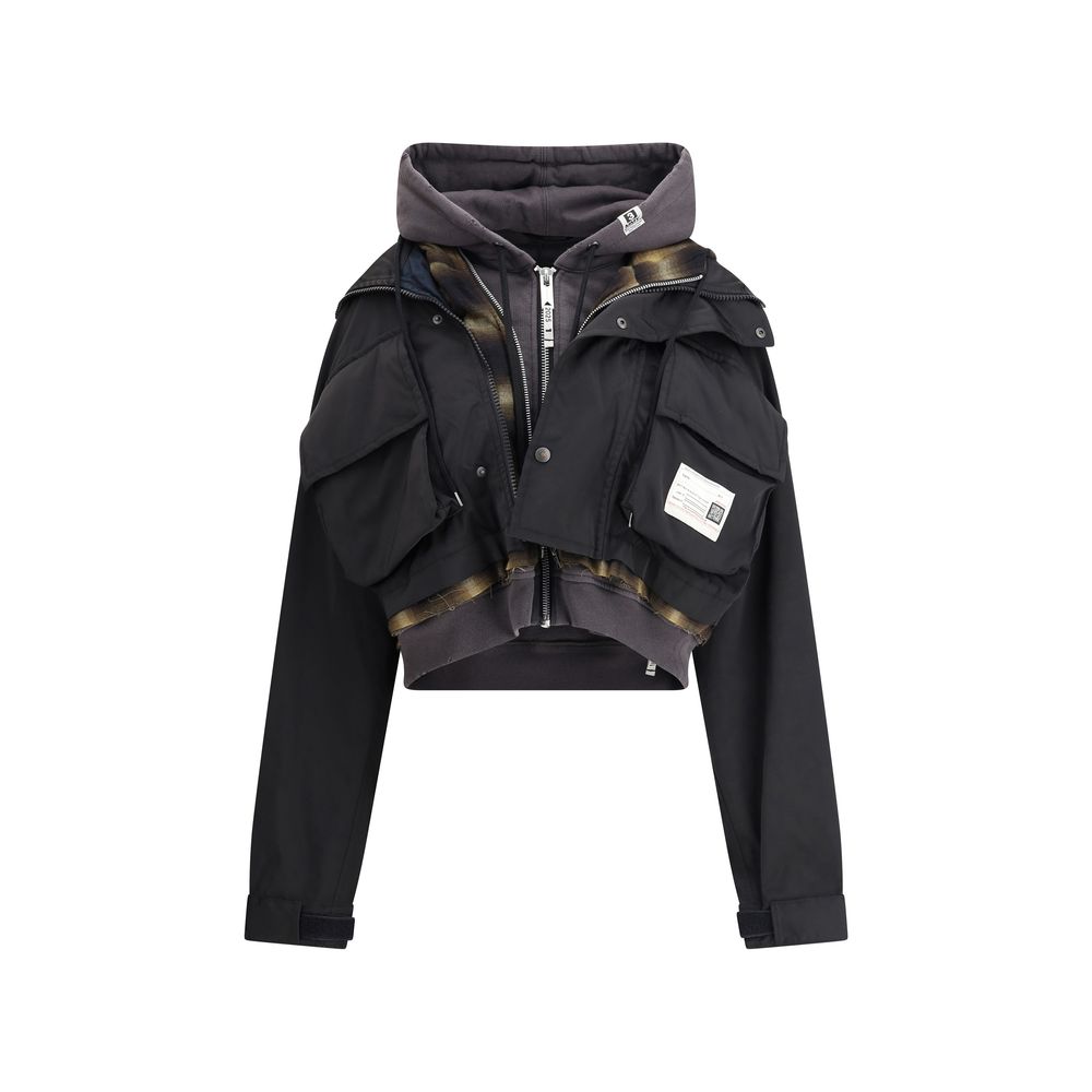 Patchwork design Jacket
