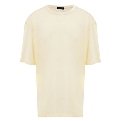 Yellow Linen T-Shirt