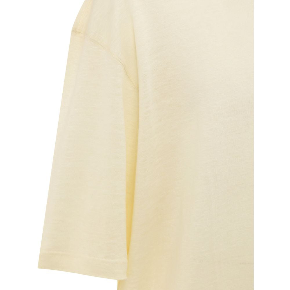 Yellow Linen T-Shirt