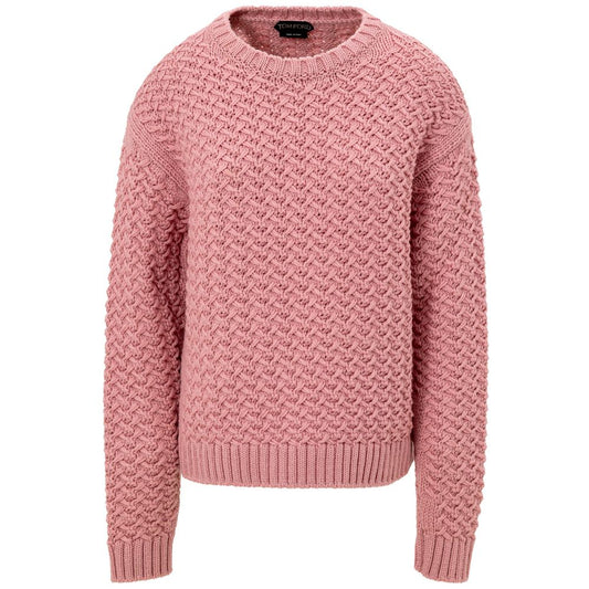 Pink Wool Sweatshirt