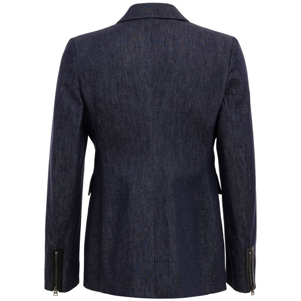 Blue Cotton Denim Jacket