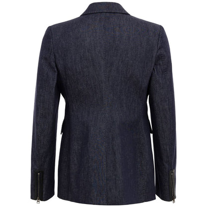 Blue Cotton Denim Jacket
