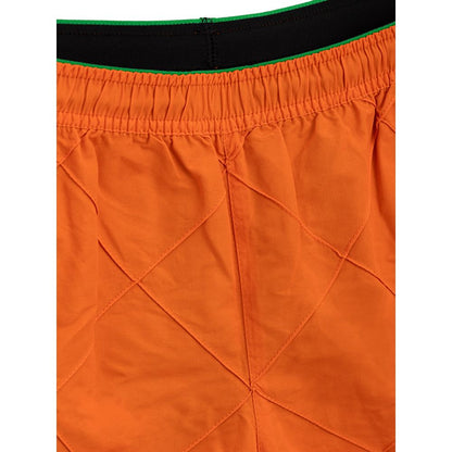 Orange Polyamide Swim Short