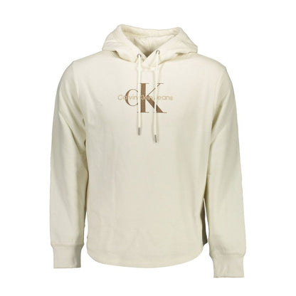 White Cotton Men Sweater