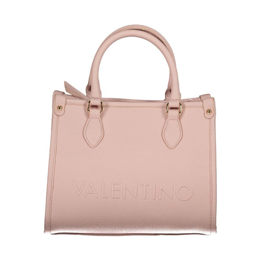 Pink Polyethylene Handbag