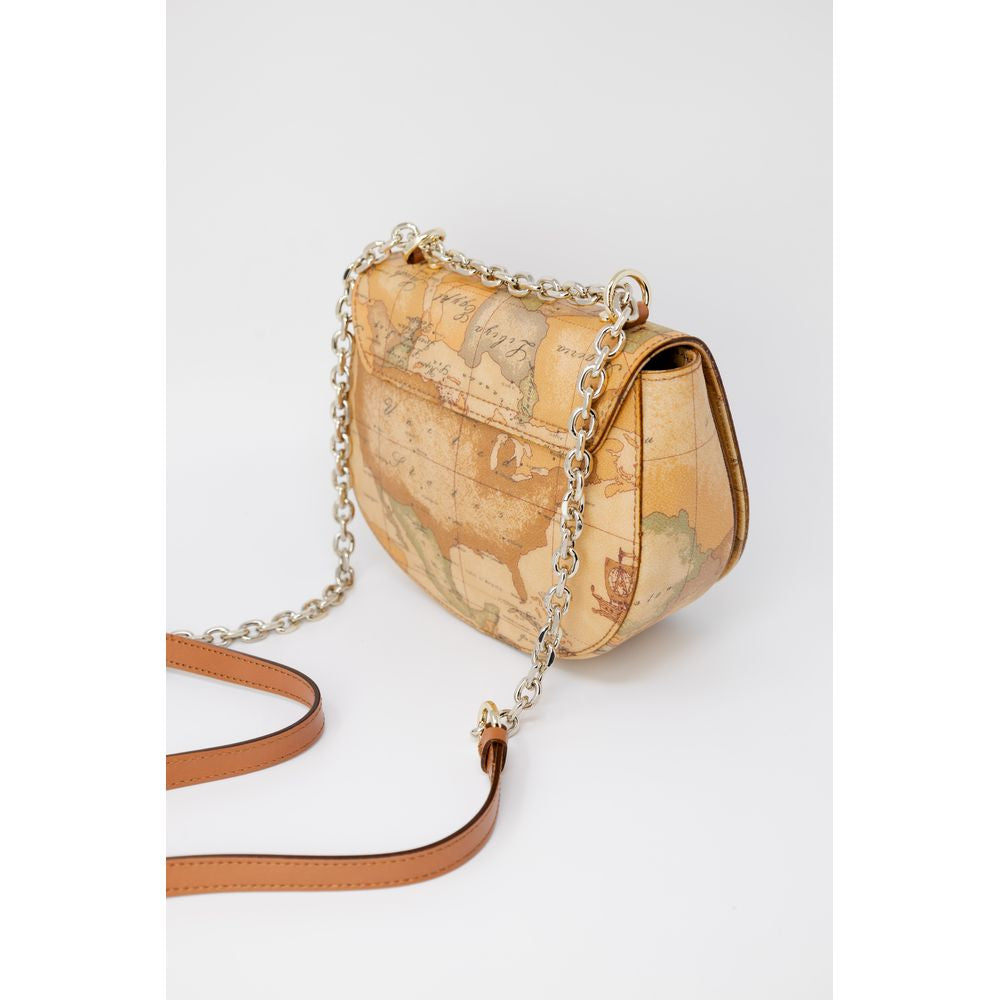 Beige Leather Handbag