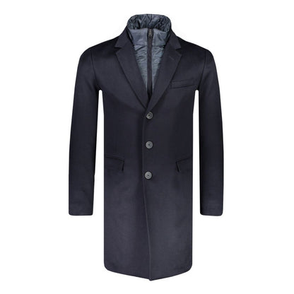 Blue Cashmere Men Jacket