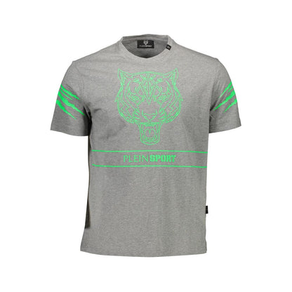 Grigio Cotton Men T-Shirt