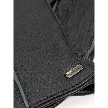 Gray Leather Clothing