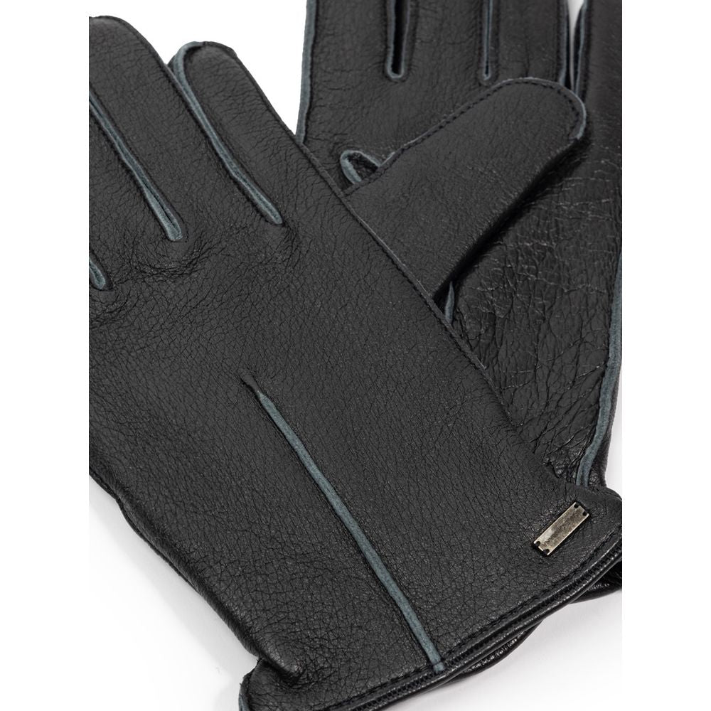 Gray Leather Clothing