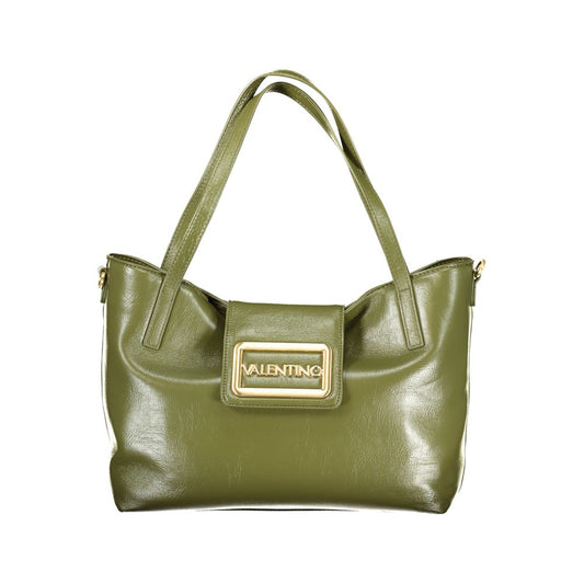 Verde Polyurethane Women's Bag with Adjustable Strap