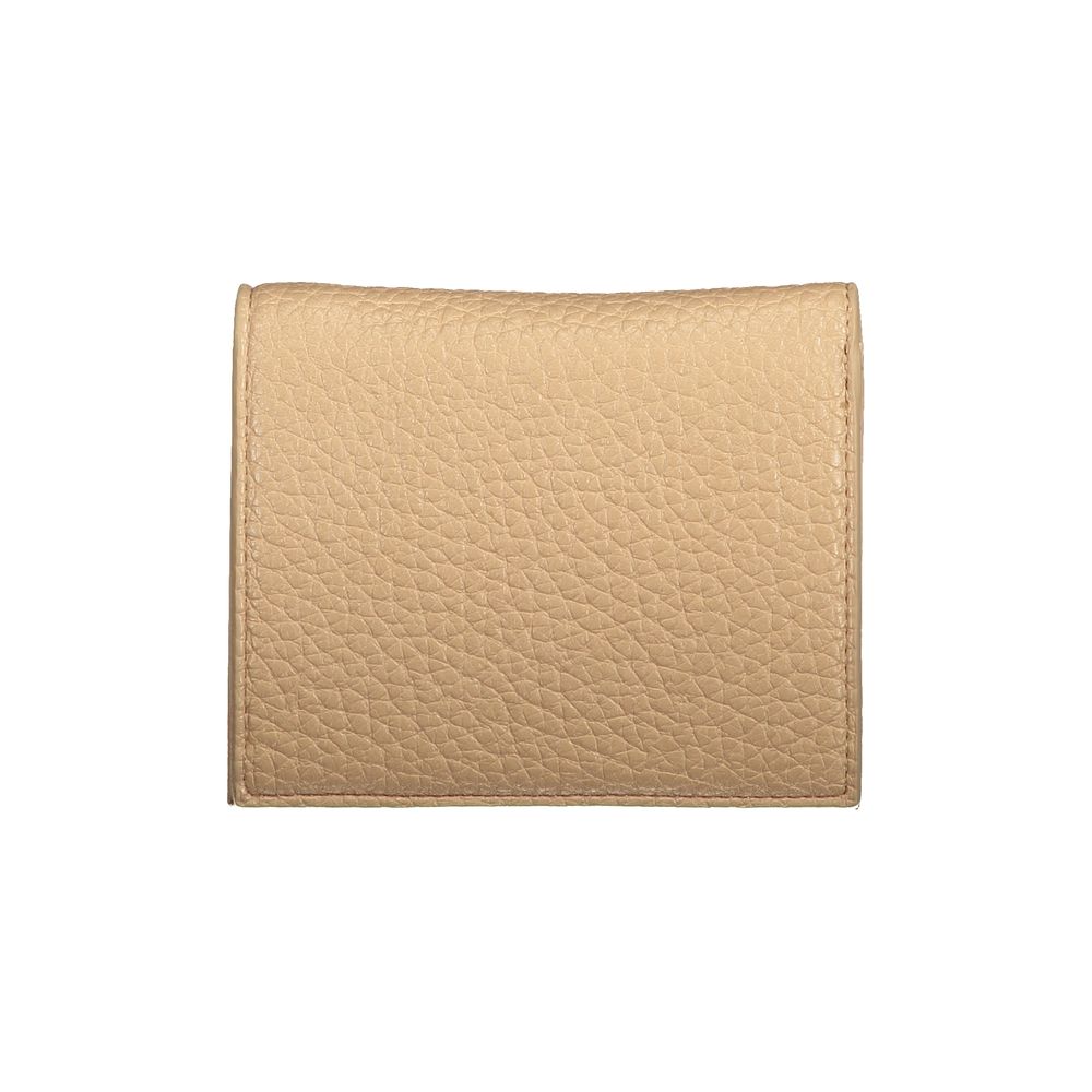 Beige Polyethylene Wallet