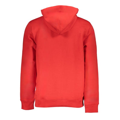 Red Cotton Men Sweater