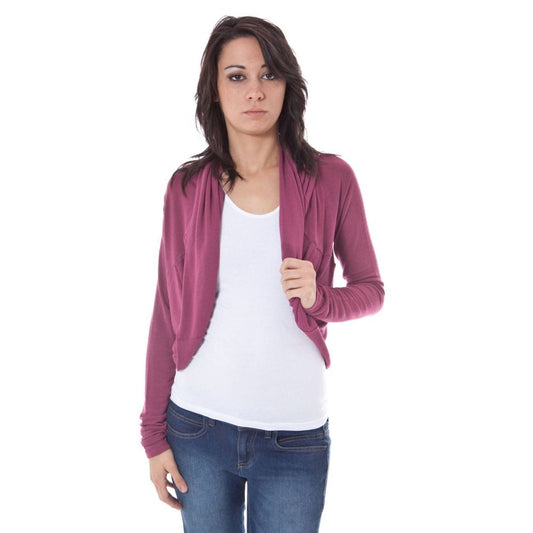 Purple Elastane Sweater
